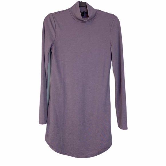 Forever 21 Turtleneck Shirt Dress - Picture 1 of 3